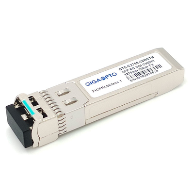 6G SDI SMPTE CWDM SFP 1270nm-1450nm 20km Moduł pojedynczego nadajnika SMF LC Non-MSA