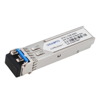 3G SDI SMPTE SFP 1310nm 2km Moduły nadawczo-odbiorcze SMF Duplex LC DOM MSA Pinout z patologicznymi wzorcami wideo