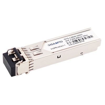 Moduł nadajnika optycznego 850nm 150m SFP MMF Duplex LC DOM Optyczny moduł nadawczo-odbiorczy 4G Fibre Channel