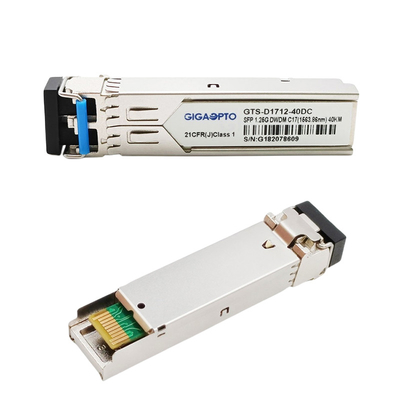 100GHz C17-C61 1000BASE-DWDM SFP 40km SMF dla Cisco DWDM-SFP-xxxx-40
