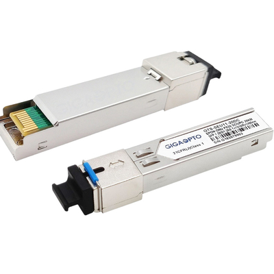 Moduł nadawczo-odbiorczy 1000BASE-PX20 20 km Moduł SC EPON ONU SFP dla FTTX