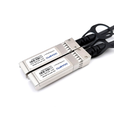 SFP+ Konektor 1000 cykli Trwałość 10GB Kabel SFP do