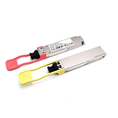 QSFP+ nadajnik optyczny z łącznikiem MTP/MPO 3.3V napięcie operacyjne odbiornik PIN