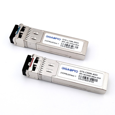 Moduły 10G SFP Cisco Niskie zużycie energii 2.5W Prędkość danych