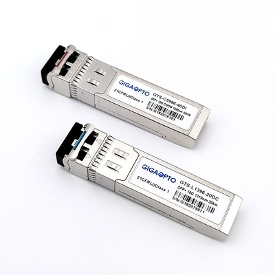 Kompatybilne moduły Cisco 10G SFP zużycie energii 2,5 W