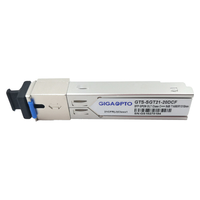 SFP GPON OLT Transceiver klasy D 8dBm TX Power Optical Modules DDM