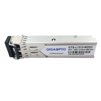 SFP 1000BASE-SX 1310nm MMF 2km DOM 1.25G Optyczny moduł nadawczo-odbiorczy Duplex LC