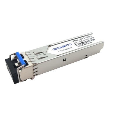 1.25G SFP 1310nm 20km 1000BASE-LX/LH SMF Moduł Duplex LC DOM Transceiver