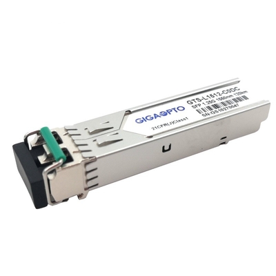 SFP 1.25G 1000BASE-EZX 1550nm 120km SMF Optyczny moduł nadawczo-odbiorczy Duplex LC DOM
