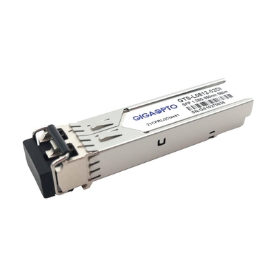 1.25G SFP Przemysłowy transceiver 1000BASE-SX 850nm 550m Duplex LC MMF DOM Module