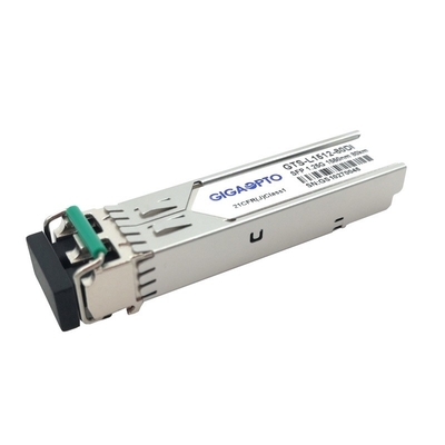1000BASE-ZX 1.25G SFP 1550nm 80km Przemysłowy moduł nadawczo-odbiorczy LC SMF DOM 80 km