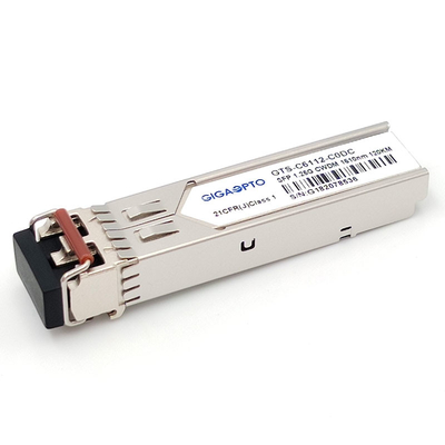 Moduł nadawczo-odbiorczy Duplex SFP 1.25G 1000BASE CWDM 1270 1610nm 120km LC SMF DOM