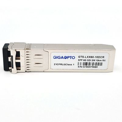 6G SDI SMPTE SFP PIN 10 km Moduły pojedynczego odbiornika SMF LC MSA