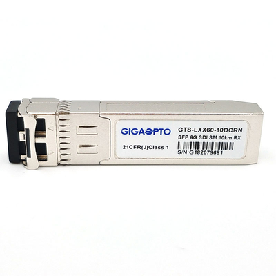 6G SDI SMPTE SFP PIN 10 km Moduły pojedynczego odbiornika SMF LC Non-MSA