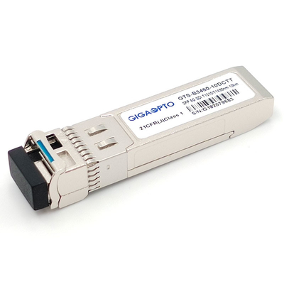 6G SDI SMPTE SFP TX1310nm TX1490nm 10 km SMF BIDI LC Podwójne moduły nadajników Non-MSA