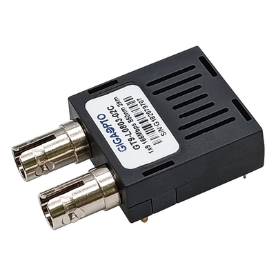 Transceiver optyczny 155Mbps 1x9 2km MMF Duplex SC FC ST Transceiver 850nm LVPECL PECL