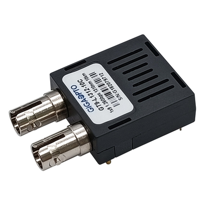 1,25 Gb / s Pojedynczy moduł nadawczo-odbiorczy 1x9 optyczny SMF 1310nm 10 km Duplex SC FC ST LVPECL PECL