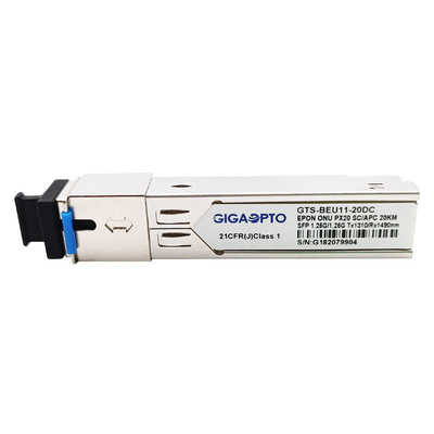 Moduł 1,25 Gb / s EPON ONU SFP 20 km PX20 TX1310nm RX1490nm SFP LC Transceiver