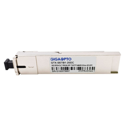 Asymetryczny moduł OLT EPON XFP 1,25G SM 20km 1310nm PRX30 XFP T1577nm 10,3G T1490nm 1,25G