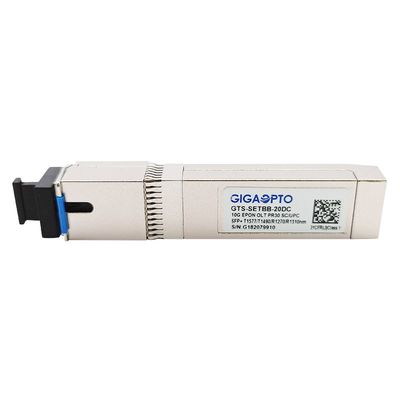 Moduł 10G EPON SFP OLT SFP+ PR30 Symetryczny T1577nm 10G T1490nm 1G R1270nm 10G R1310nm 1G