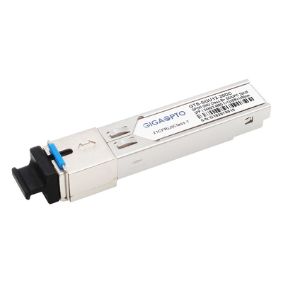 ONU ONT Klasa B+ Transceiver GPON SFP TX1.244G/RX2.488G 1310nm TX 1490nm RX SC UPC 20km DDM