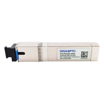 9.953Gbps XGS PON ONU SFP+ Moduł nadawczo-odbiorczy 1270nm 1577nm SMF SC APC 20km DOM