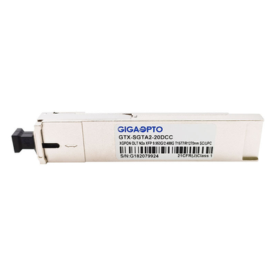 Moduł nadawczo-odbiorczy XGPON OLT N2a XFP TX 1577nm 9.953G / RX1270nm 2.488G SMF 20km SC UPC DDM