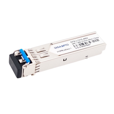 1.25G 1000BASE EX Przemysłowy transceiver SFP 1310nm 40km Moduł SMF Duplex LC DOM