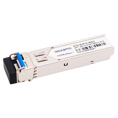 Moduł nadawczo-odbiorczy SMF LC DOM 1000BASE BX 1,25G BIDI TX1310nm RX1550nm SFP 40km
