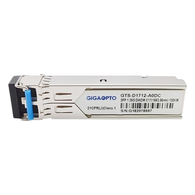 1.25Gbps 1000BASE DWDM SFP Transceiver optyczny 100km C17 C61 100GHz DOM SMF LC