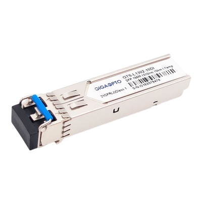 155Mbps 1310nm 10km 100BASE LX SFP Optyczny nadajnik-odbiornik Przemysłowy SMF Duplex LC DOM