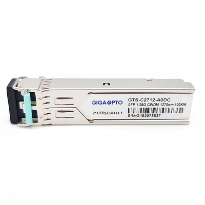 1,25G 1270 ~ 1610nm 100km 1000BASE CWDM SFP Moduł nadawczo-odbiorczy SMF DOM Duplex LC