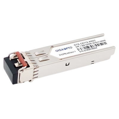 1,25G 1270 ~ 1610nm 100km 1000BASE CWDM SFP Moduł nadawczo-odbiorczy SMF DOM Duplex LC