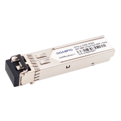 Przemysłowy optyczny moduł nadawczo-odbiorczy SFP 100BASE FX Duplex LC 1310nm MMF 2km 155Mbps DOM