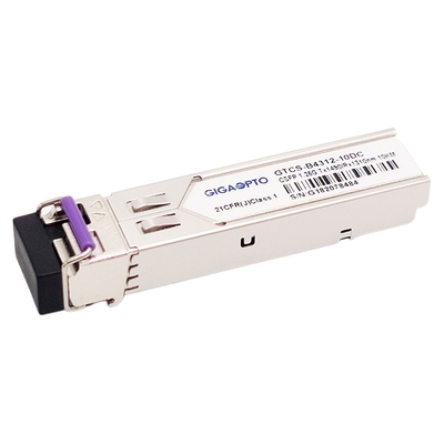2-kanałowy optyczny transceiver 1000BASE BX BiDi SFP TX1490nm RX1310nm 10 km Moduł SMF LC