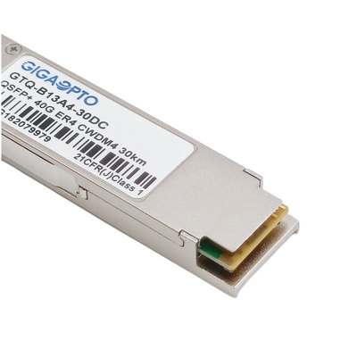Optyczny moduł nadawczo-odbiorczy DOM LC 40G ER4 Lite 30KM QSFP+ 1310nm