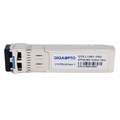 SMF 1310nm 25G LR SFP28 Transceiver optyczny DOM 10km