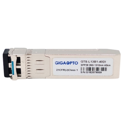 SFP28 25GBASE ER 1310n 40km Optyczny moduł nadawczo-odbiorczy SFP EML APD SMF LC DOM Industrial