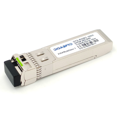 SFP28 25GBASE Dwukierunkowy moduł SFP 1330nm TX 1270nm RX 10km Simplex LC SMF DOM