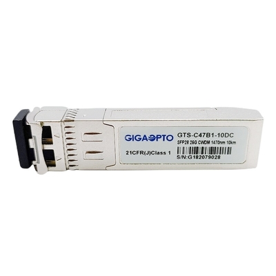Moduł 25GBASE LR SFP Jednomodowy CWDM SFP28 1470nm~1570nm 10km DOM