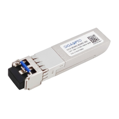 100BASE Dual BIDI CSFP Transceiver światłowodowy TX1310nm RX1490nm LC 20km DOM