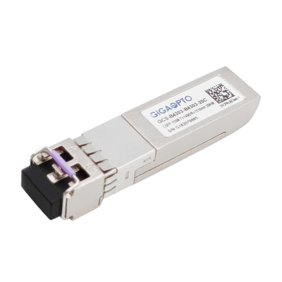 2 światłowody 100BASE BIDI CSFP Transceiver światłowodowy TX1490nm RX1310nm LC 20km DOM