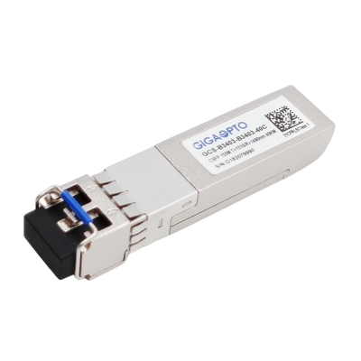 Dwukanałowy kompaktowy transceiver SFP BIDI 155 Mb / s TX1310nm RX1490nm LC 40km DOM