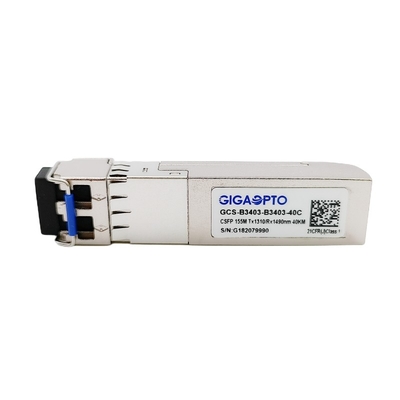 Dwukanałowy kompaktowy transceiver SFP BIDI 155 Mb / s TX1310nm RX1490nm LC 40km DOM