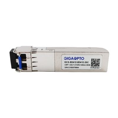 1.25G Kompaktowy SFP CSFP Podwójny BIDI TX1310nm RX1490nm 20km LC DOM