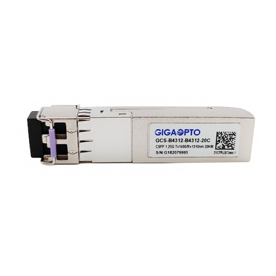 1000Base 2 kanały BIDI CSFP Kompaktowy moduł nadawczo-odbiorczy SFP TX1490nm / RX1310nm 20km