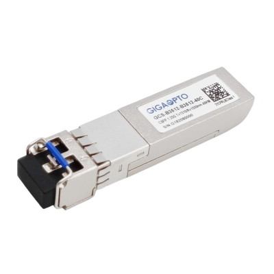 2 włókna 1,244Gbps Compact SFP BIDI 1310nm 1550nm SMF 40km LC DOM