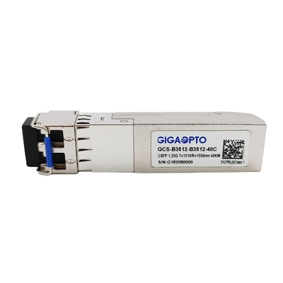 2 włókna 1,244Gbps Compact SFP BIDI 1310nm 1550nm SMF 40km LC DOM