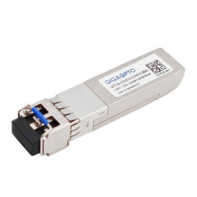 1000BASE CWDM CSFP Dual BIDI 80 km TX C51 RX C47 SM Transceiver LC DOM
