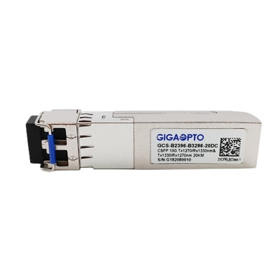 Kompaktowy transceiver 10G SFP+ Dual BIDI 20km LC DOM